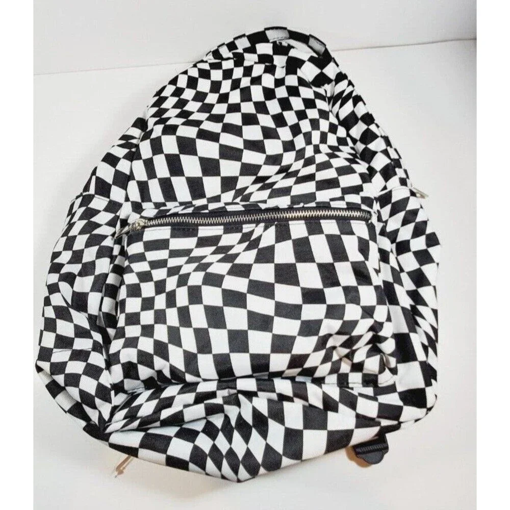 No Boundaries Women's Dome Backpack Black and White 12